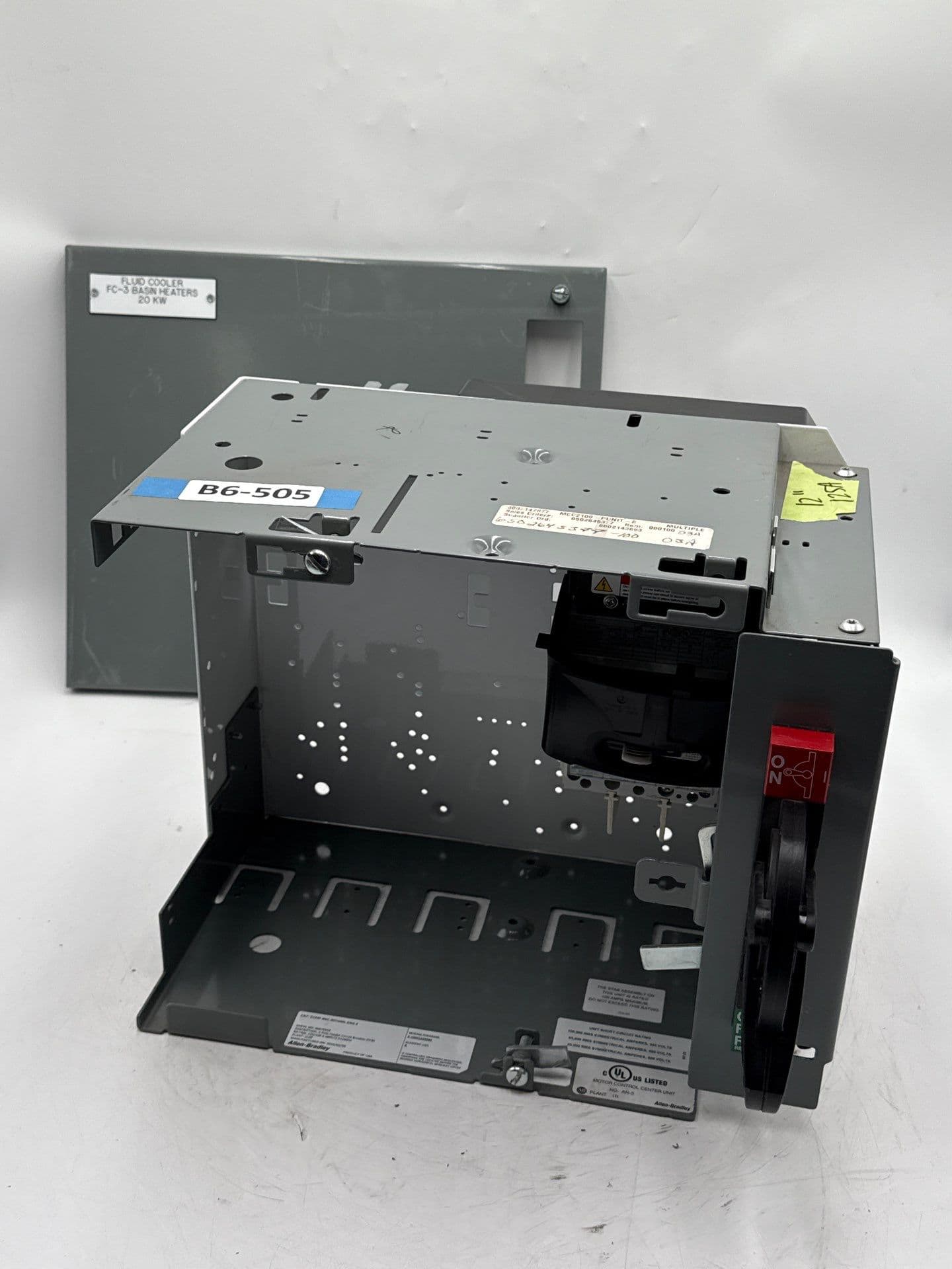 Allen Bradley 2100 12" 125A MCC Feeder Bucket 140G-H6X3 Breaker 125 Amp New – image 1