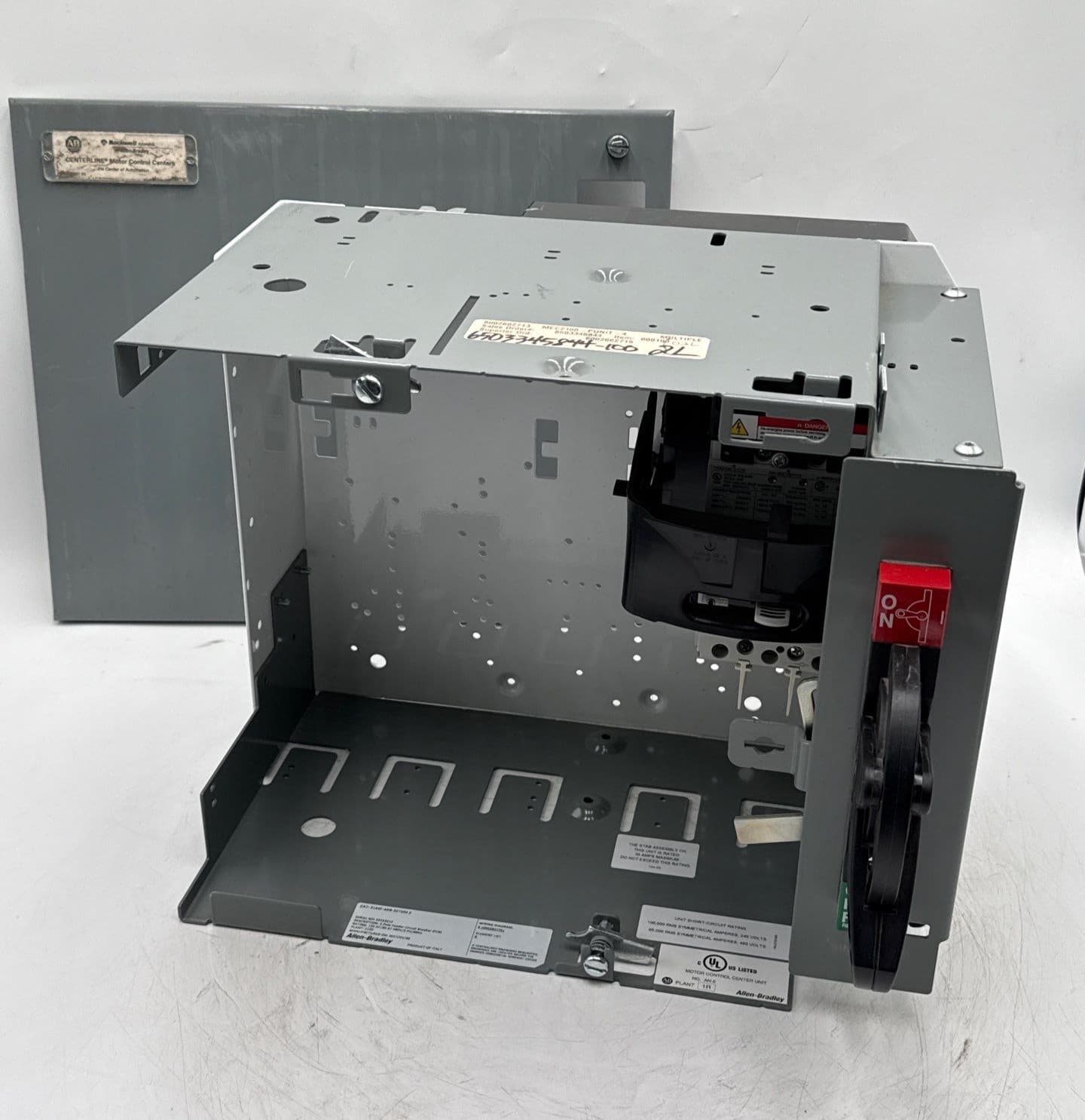 Allen Bradley 2100 30A MCC Feeder Bucket 12" 140G-G6C3-C30 Breaker 30 Amp – image 1