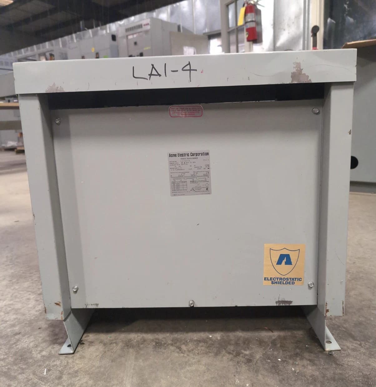 45KVA ACME Electric T-1A-53313-3S Transformer Pri 480V Sec 208/120V 3PH 60Hz – image 1