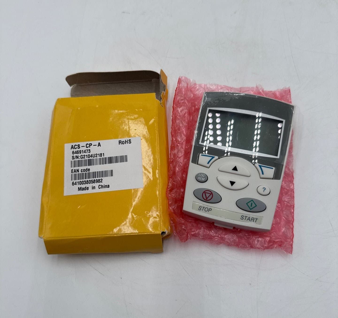 ABB ACS-CP-A Keypad Control Panel For ACS310 ACS350 ACS355 ACS550 – image 1