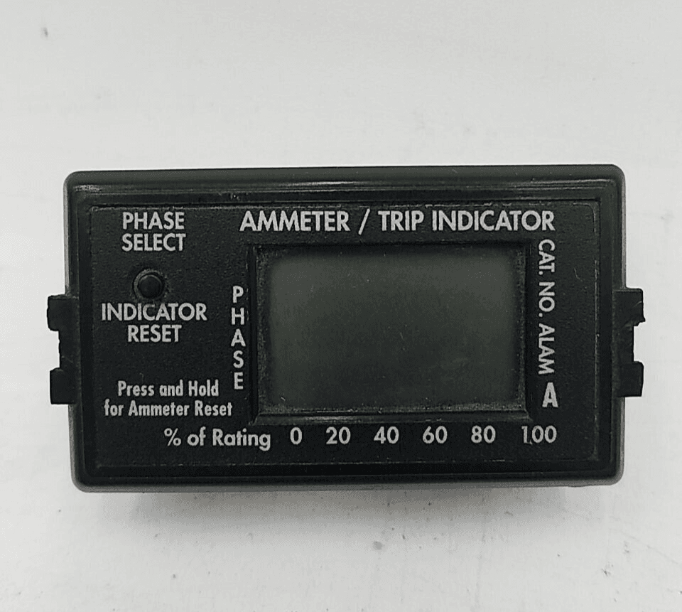 Square D Local Ammeter Trip Indicator Cat No. ALAM For Micrologic Breakers used – image 1