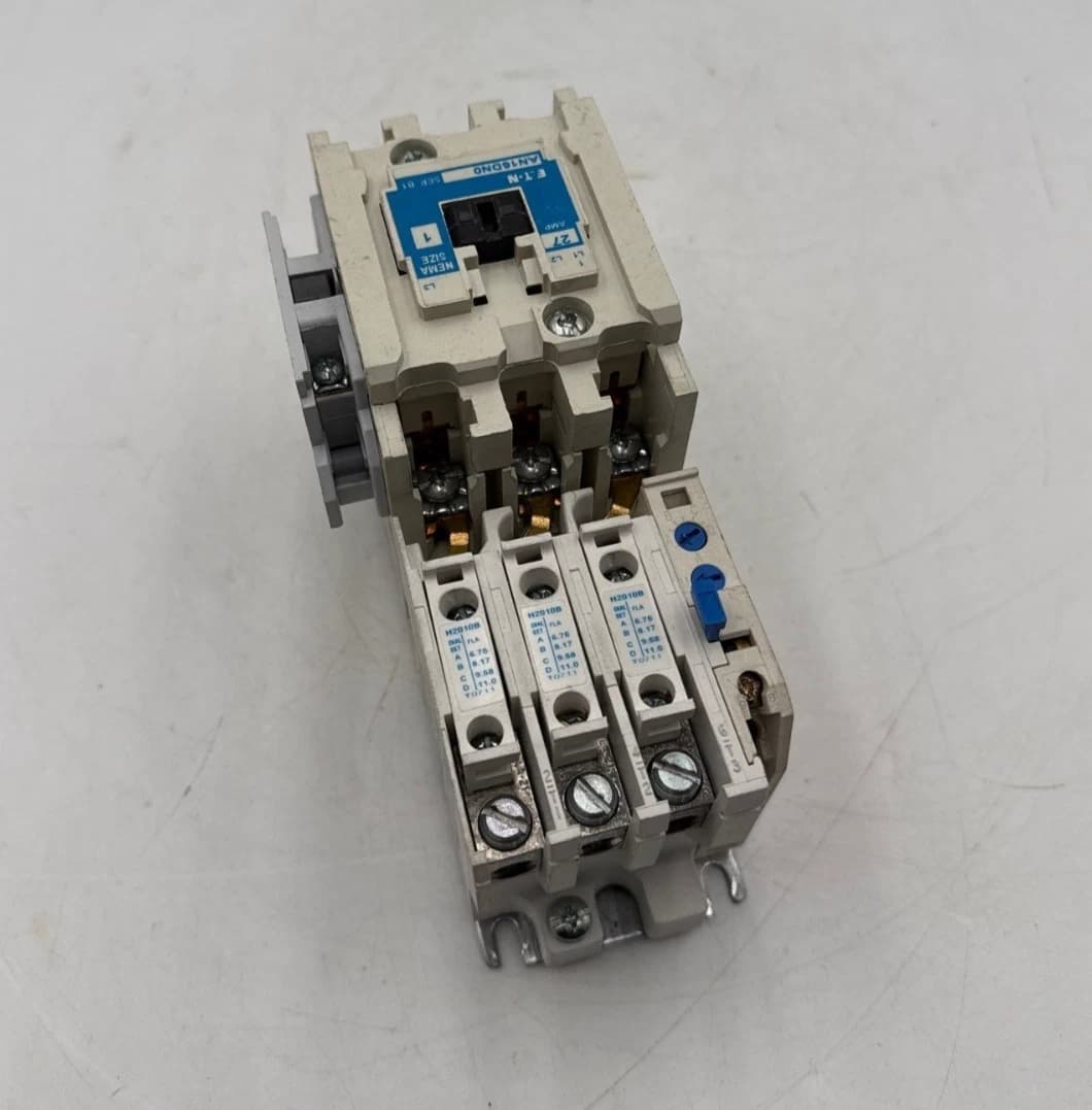 Cutler Hammer AN16DN0 Starter NEMA Size 1 27A 3P Coil 110/120V Overload C306GN3 – image 1