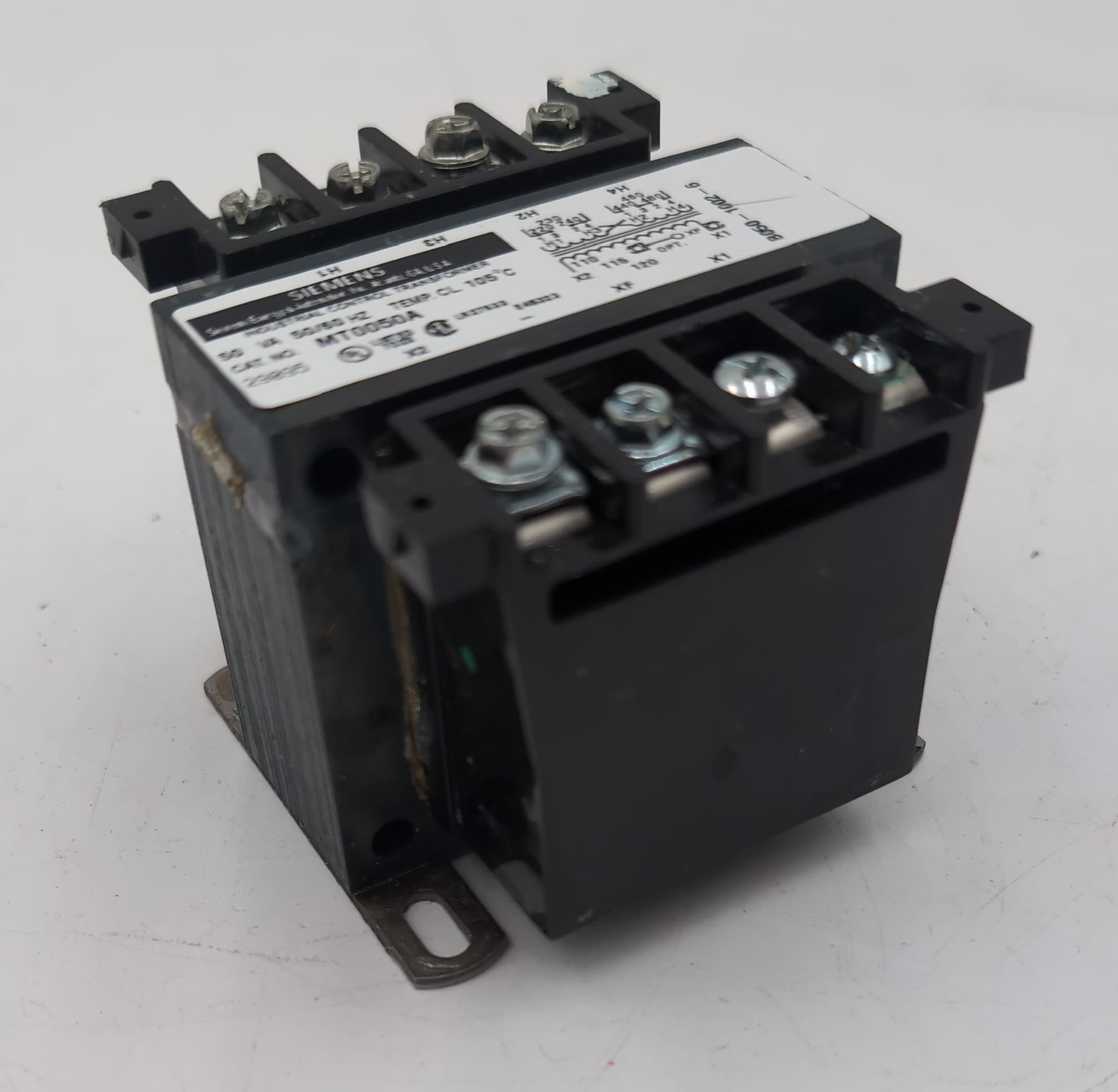 Micron B050-1002-6 Control Transformer 50VA 480V to 240V Impervitran USED – image 1