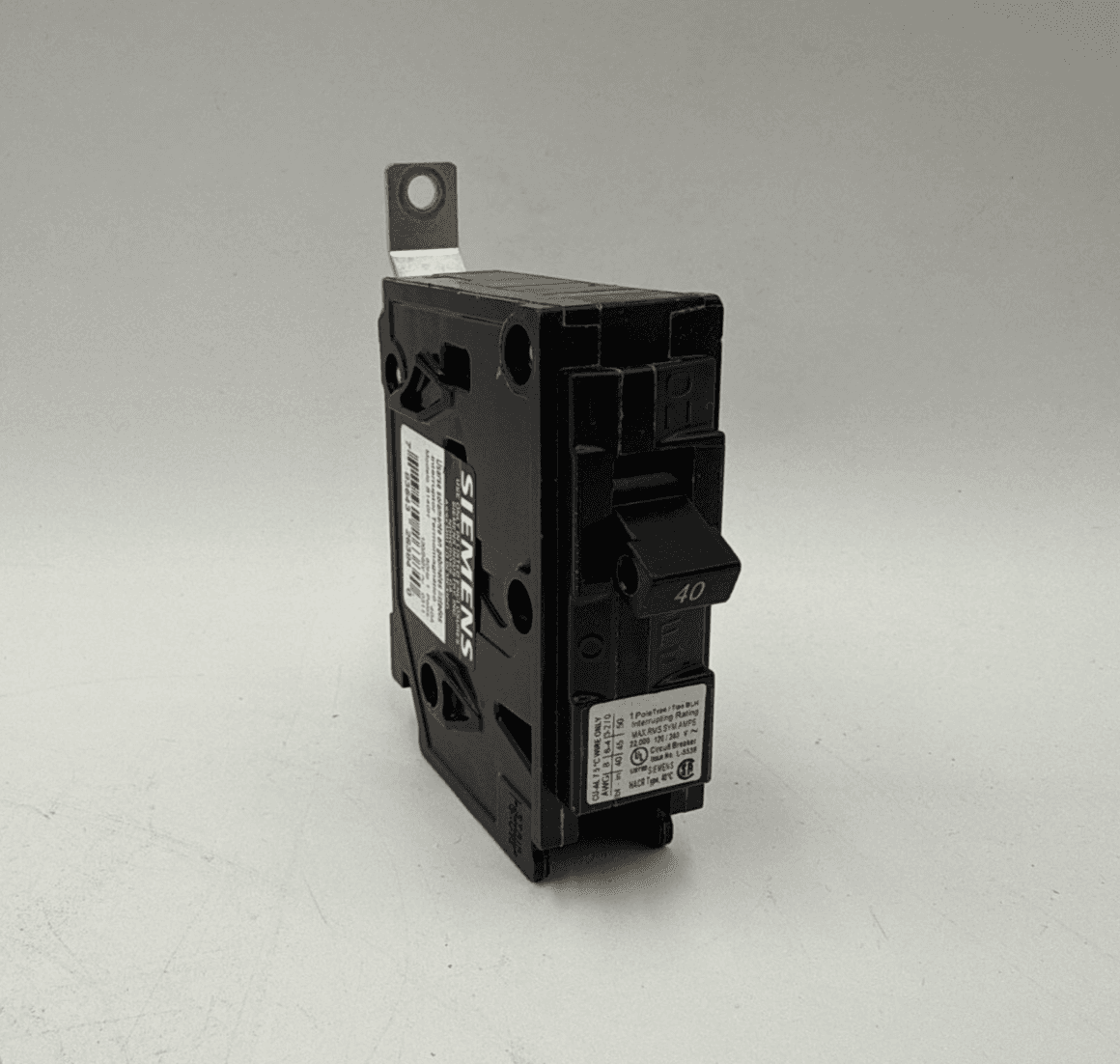 Siemens B140H Bolt On Circuit Breaker 40A 1P 120/240V 1PH 22kA BLH 40 Amp 1 Pole – image 1