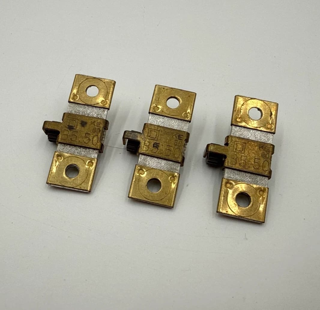 3PC Lot Square D B5.50 Thermal Unit Overload Relay Heater Unit 3.98-4.89Amp B550 – image 1
