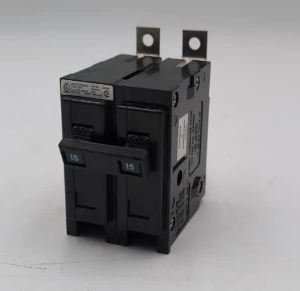 Eaton Cutler Hammer BAB2015H Circuit Breaker 15A 2P 240V 1 PH 15 AMP Bolt On – image 1