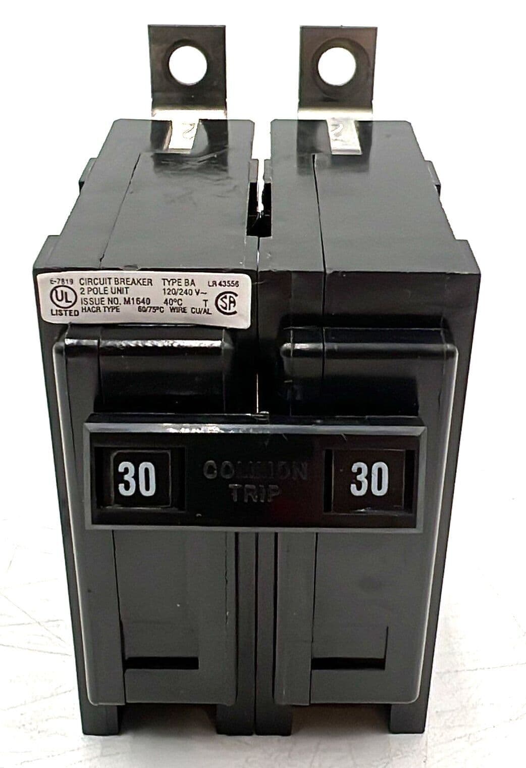 Cutler-Hammer BAB2030 Circuit Breaker 30A 2P 120/240V BA 30 Amp 2 Pole – image 1