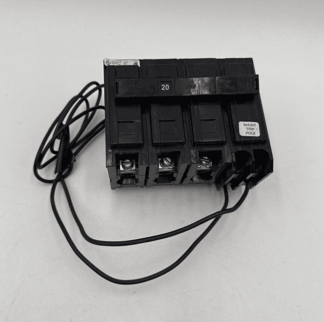Eaton BAB3020HS Circuit Breaker 20A 3P 240V BAB 20 Amp 3 Pole Shunt Trip – image 1