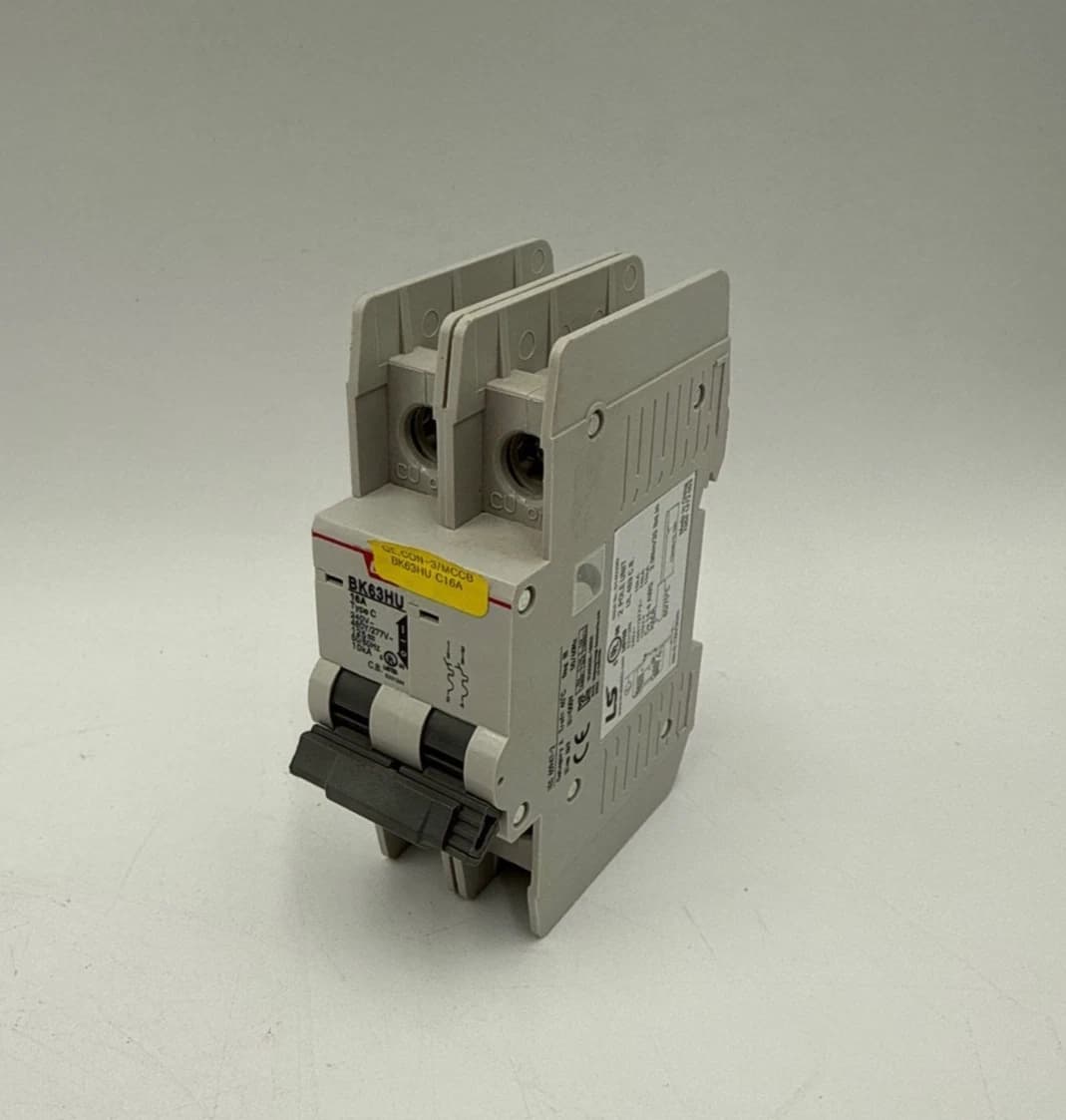 LS BK63HU Circuit Breaker 16A 2P 480/277V 1PH Type C 16 Amp 2 Pole – image 1