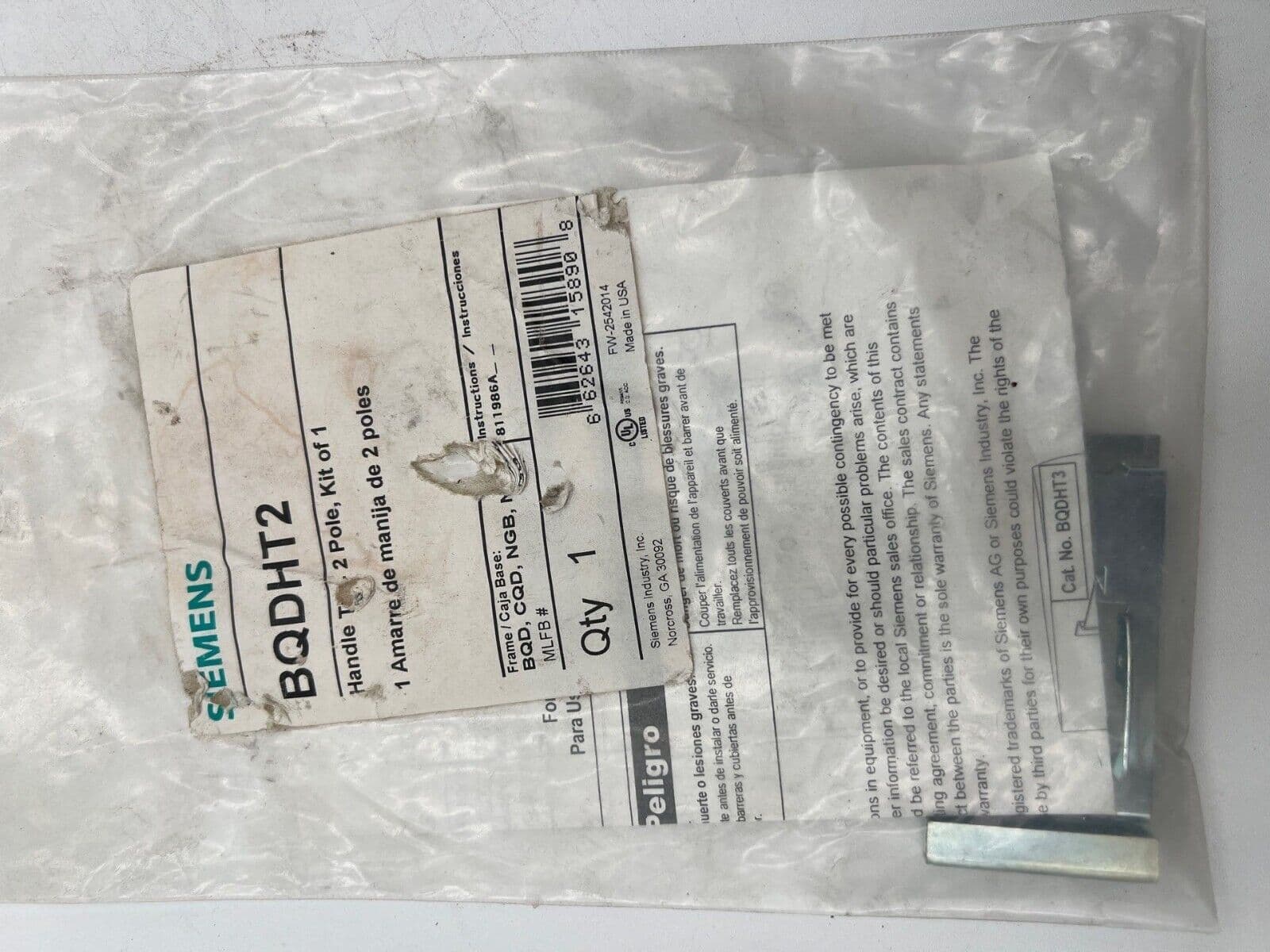 Siemens BQDHT2 – image 1