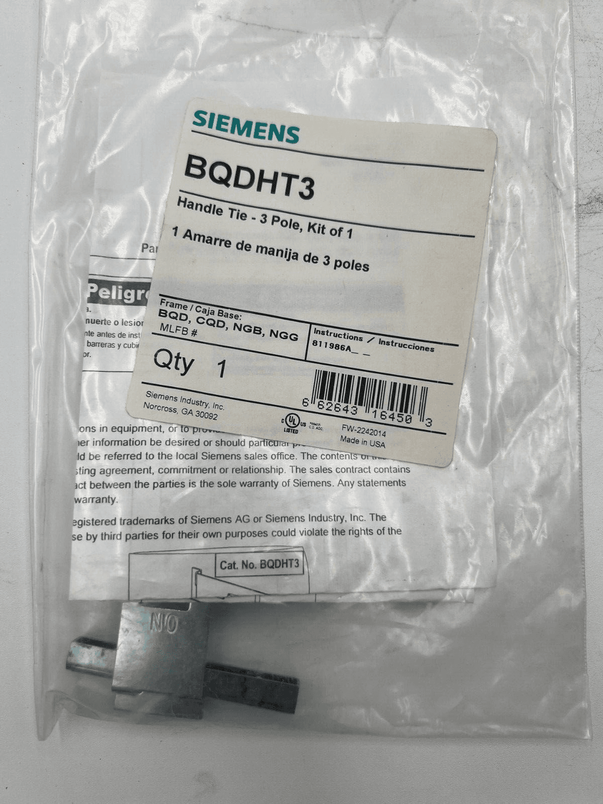 Siemens BQDHT3 – image 1