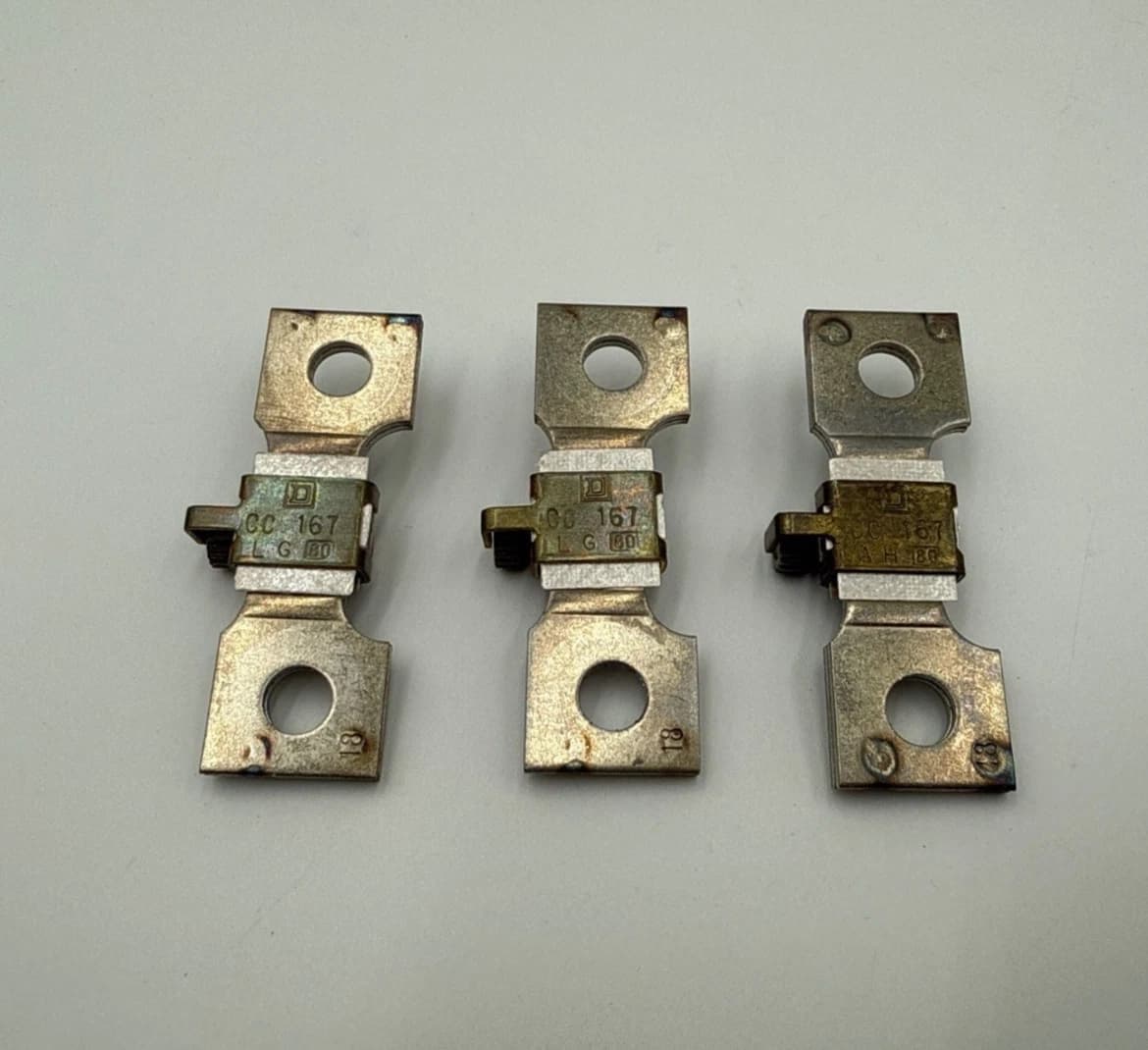 3PC Lot Square D CC167 Thermal Overload Relay Heater Element Unit CC 167.0 New – image 1