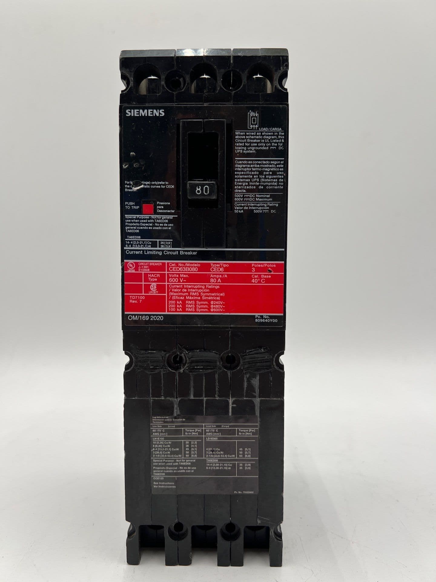 Siemens CED63B080 – image 1