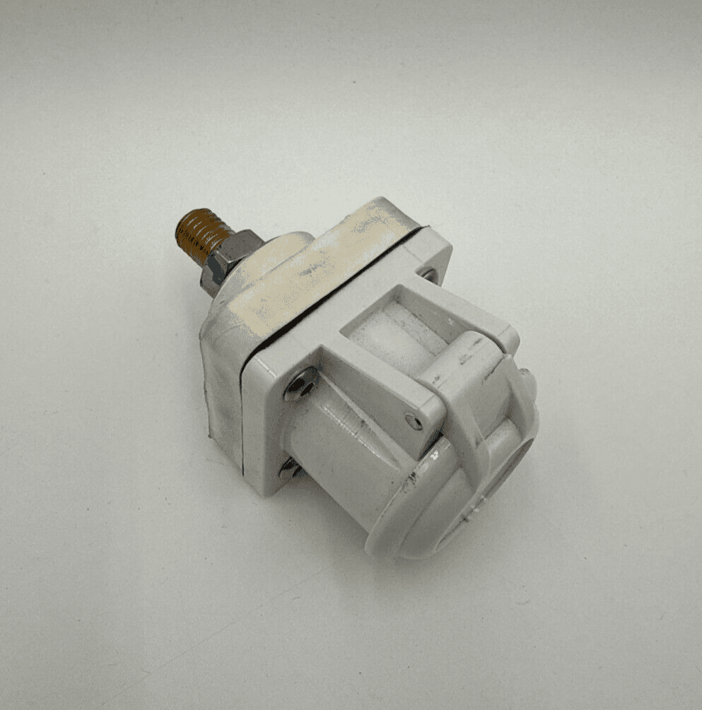 Marinco CL40MRSB-B Cam Lock CL 16 Ser Panel Mount Inlet 400A 600V White – image 1