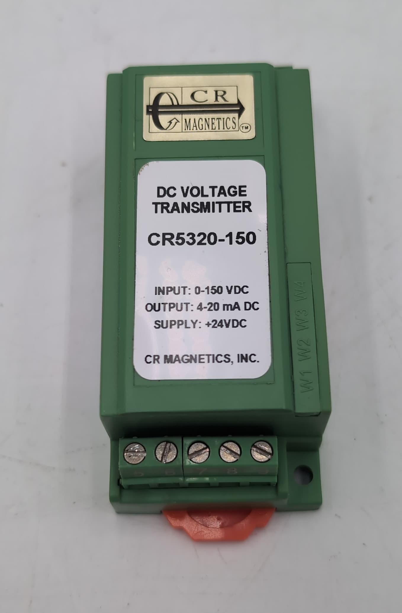CR Magnetics CR5320-150 DC Voltage Transducer 0-150VDC Input 4-20mA Output USED