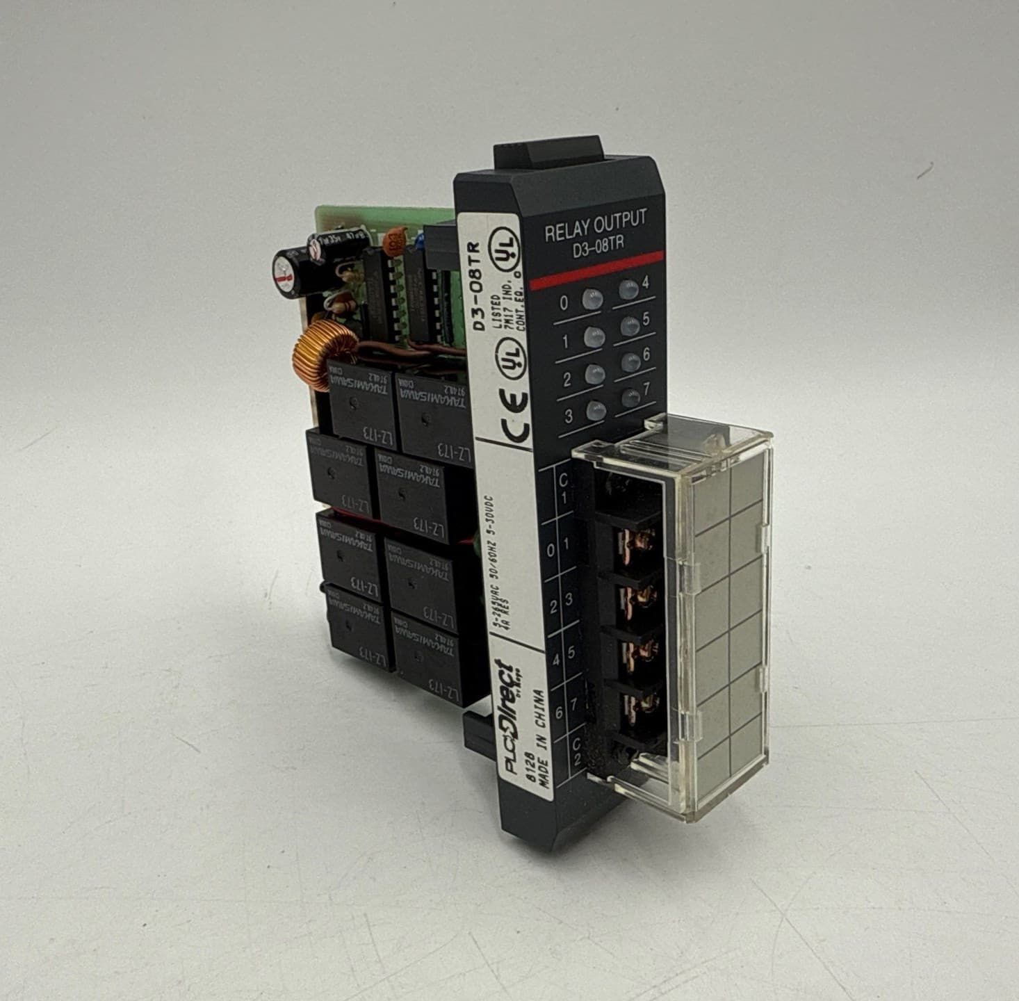 Koyo PLC Direct D3-08TR Relay Output Module 8-Point – image 1