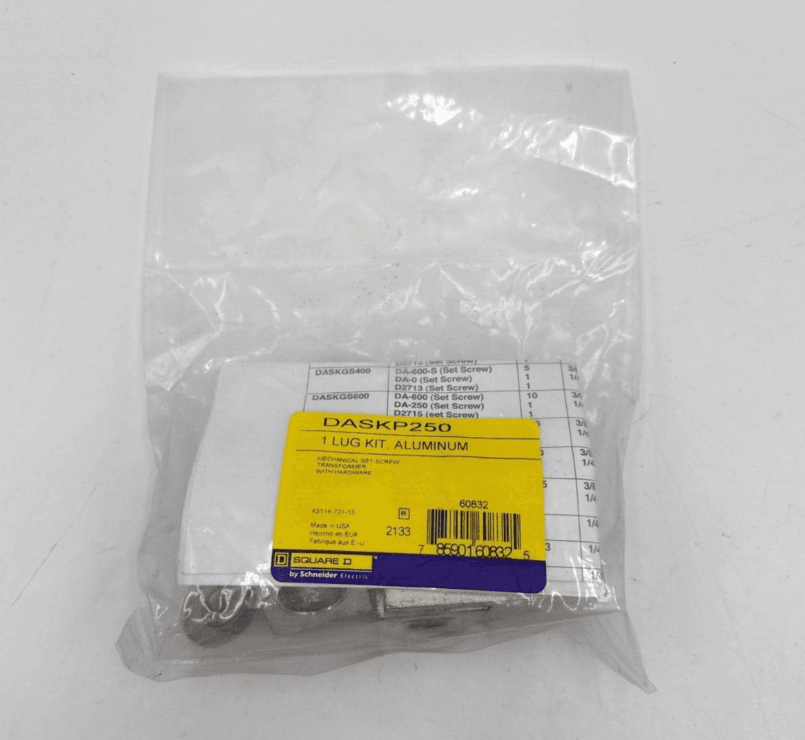 Square D DASKP250 – image 1