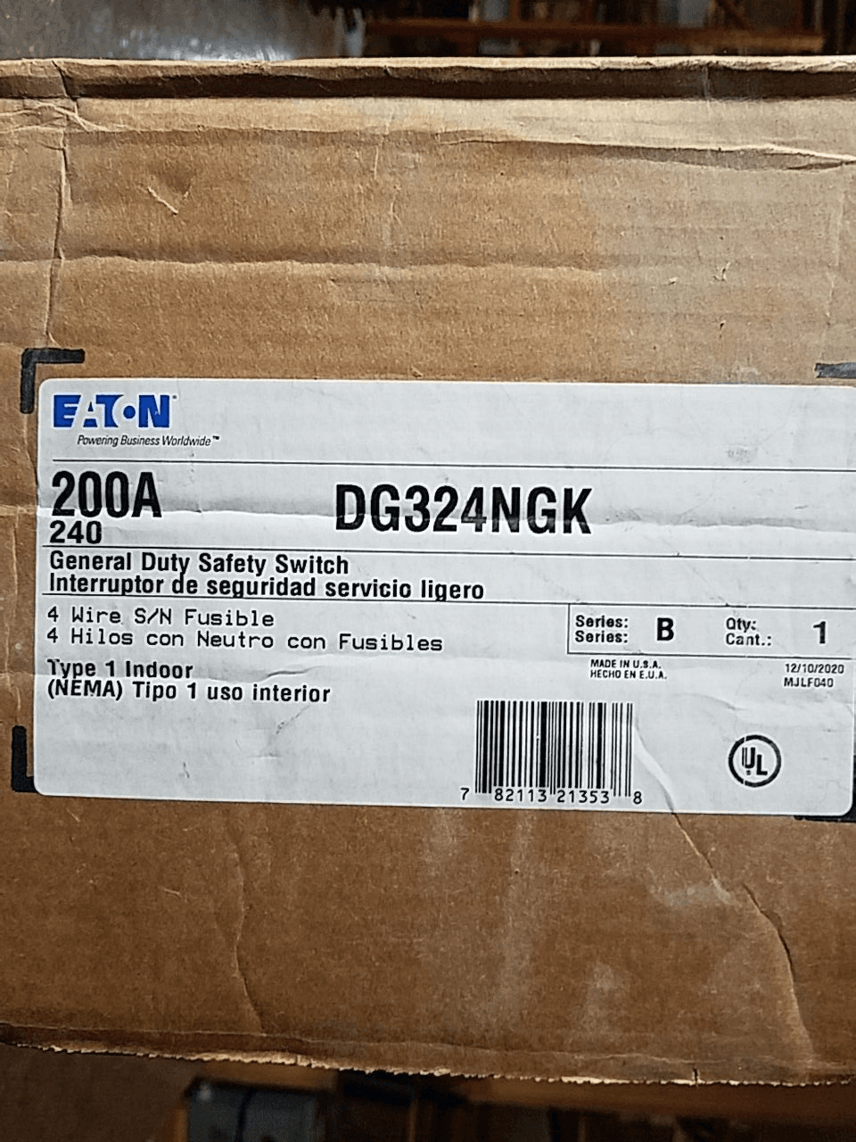 Eaton DG324NGK