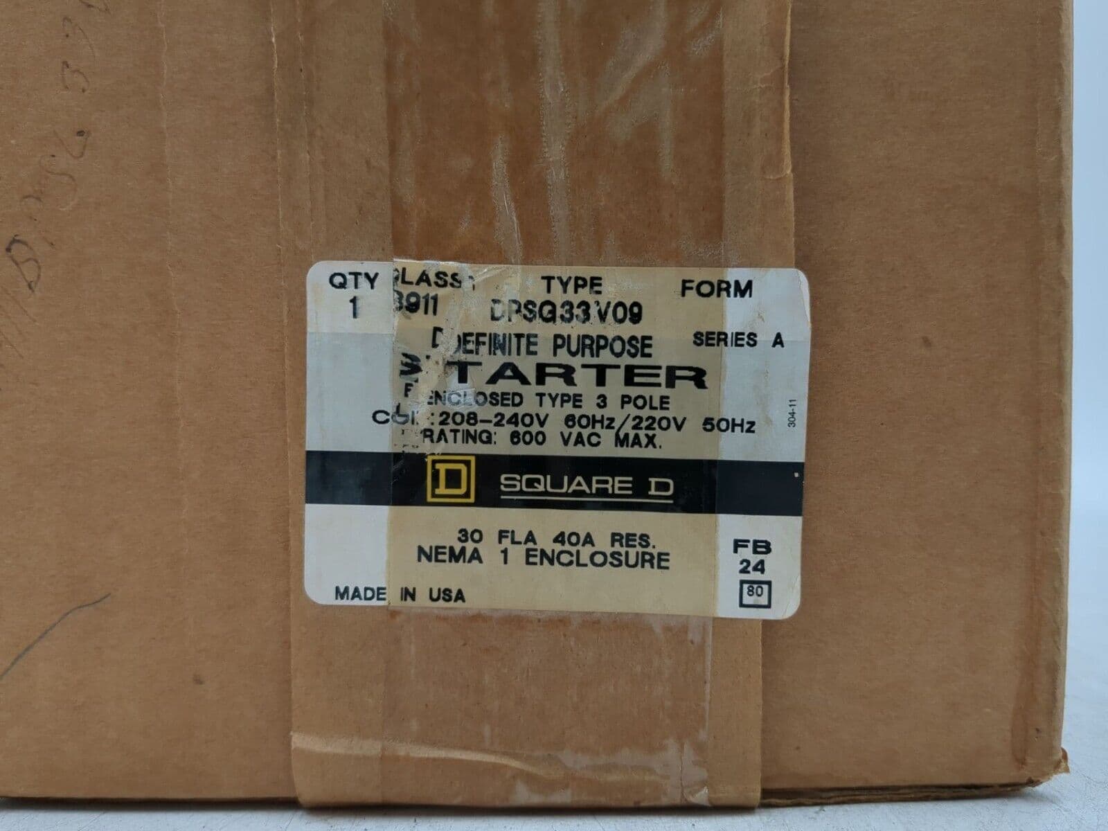Square D DPSG33V09 – image 1