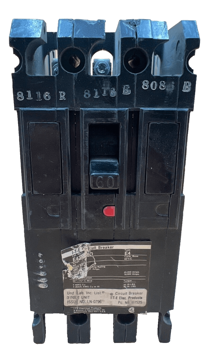 Siemens E43B060 – image 1