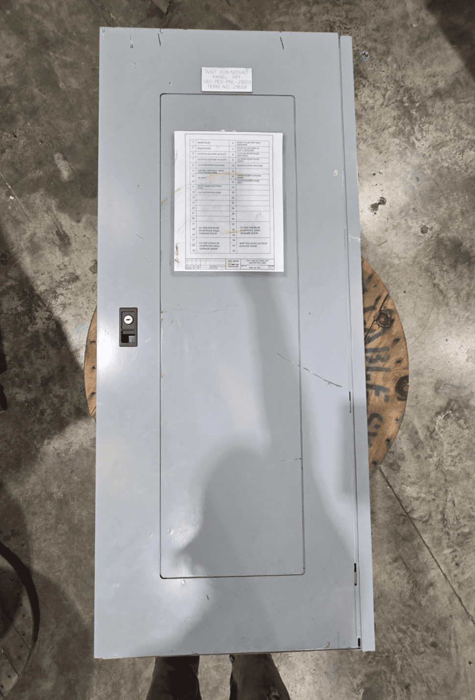 Eaton PRL2A Panelboard 225A 208/120V 3PH 4W MCB 225 Amp Panel 42Cir HFD3225BP10 – image 1