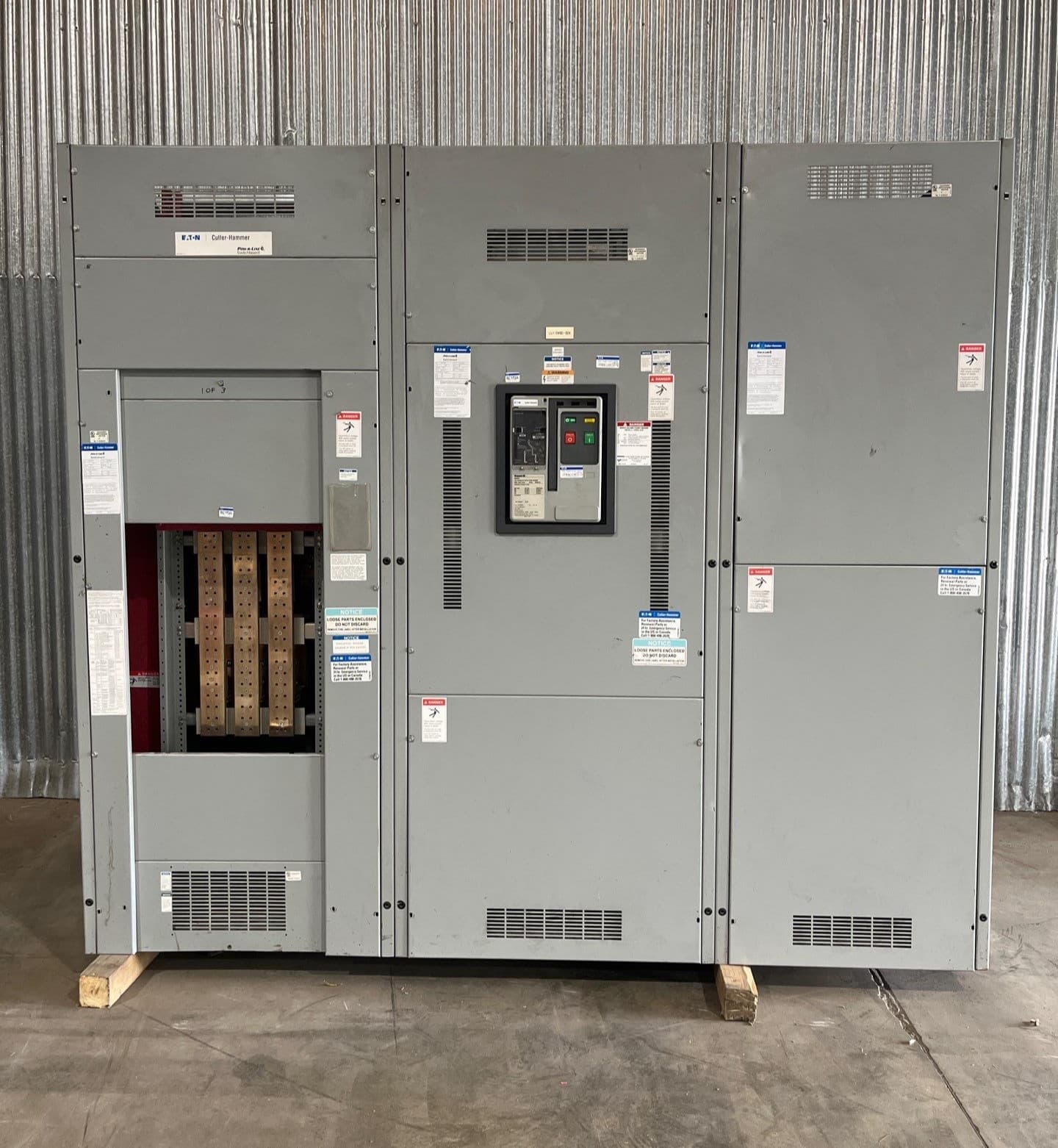 Eaton PRLC Switchboard 3000A 480/277V 3PH 4W MDS6303HEA W/ Distribution LSIG – image 1