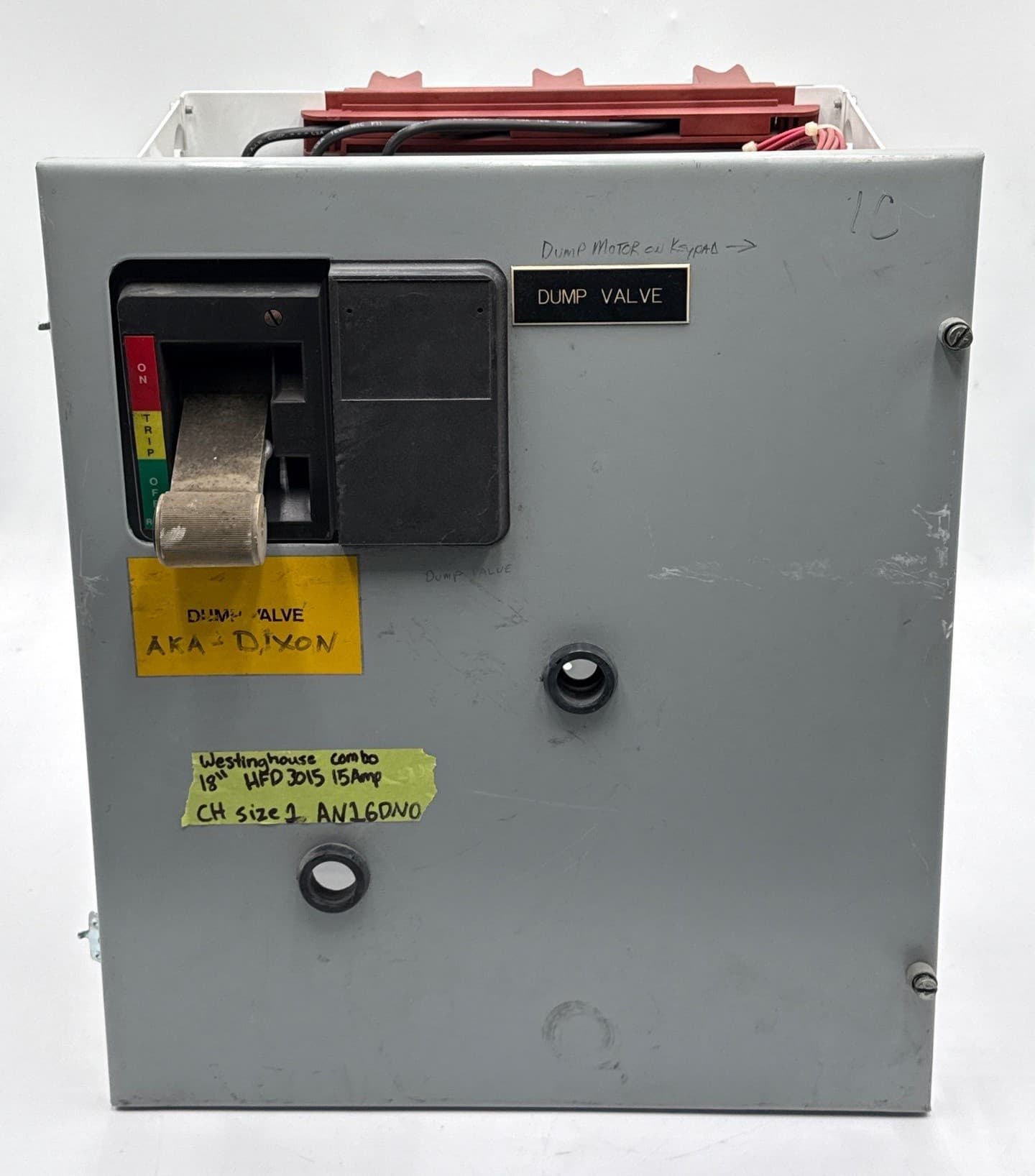 Eaton Freedom 2100 18" 15A Combo MCC Bucket HFD3015 Breaker Size 1 Starter – image 1