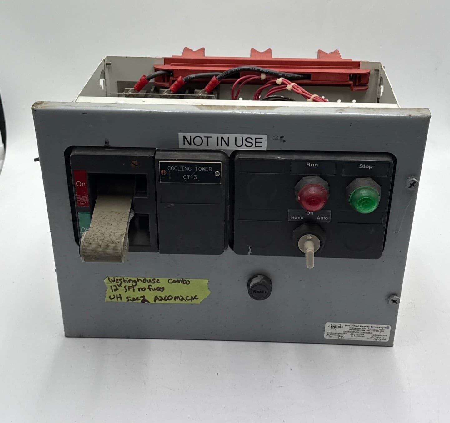 Eaton Freedom 2100 12" 30A MCC Bucket Size 2 Starter A200M2CAC 30 Amp – image 1