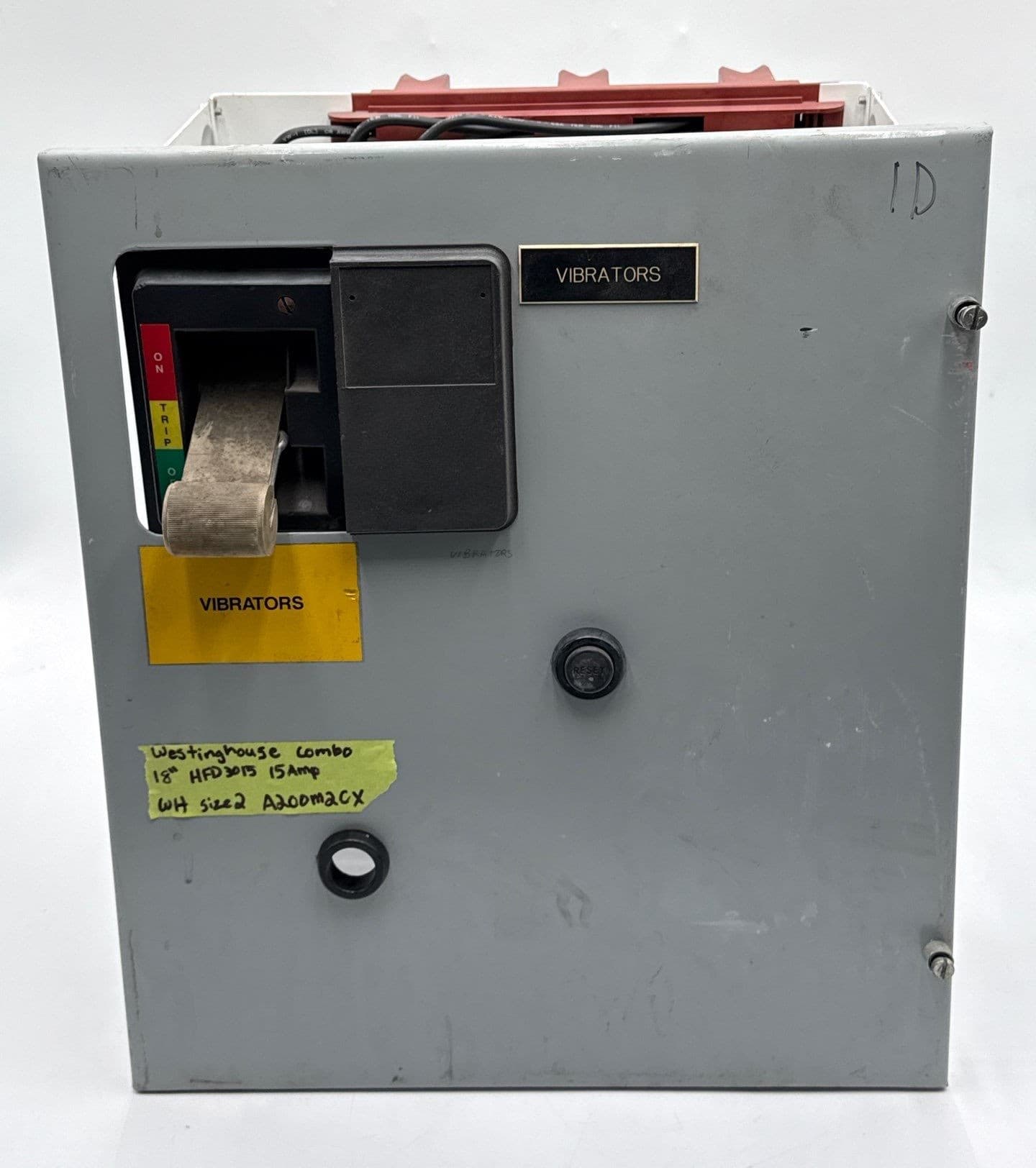 Eaton Freedom 2100 18" 15A Combo MCC Bucket HFD3015 Breaker Size 2 Starter – image 1