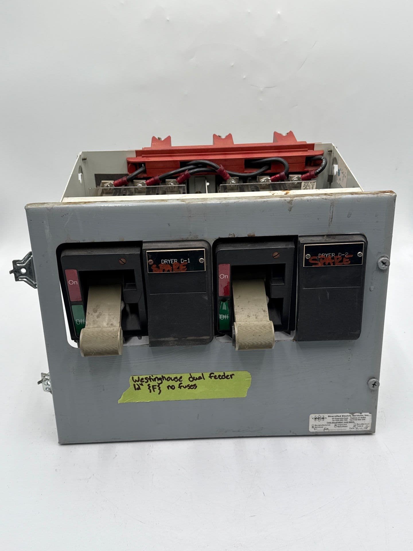 Eaton CH Freedom 2100 30A 12” Dual Twin Feeder MCC Bucket Fusible 30 Amp – image 1