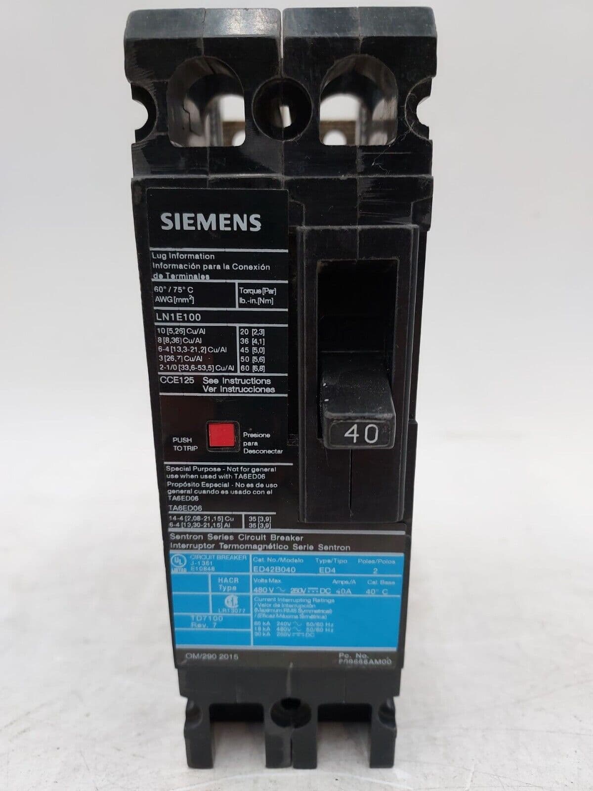 Siemens ED42B040 – image 1