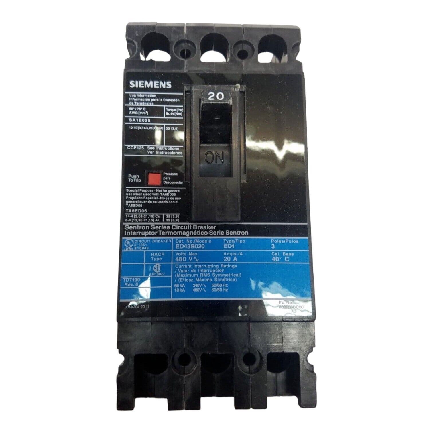 Siemens ED43B020 – image 1