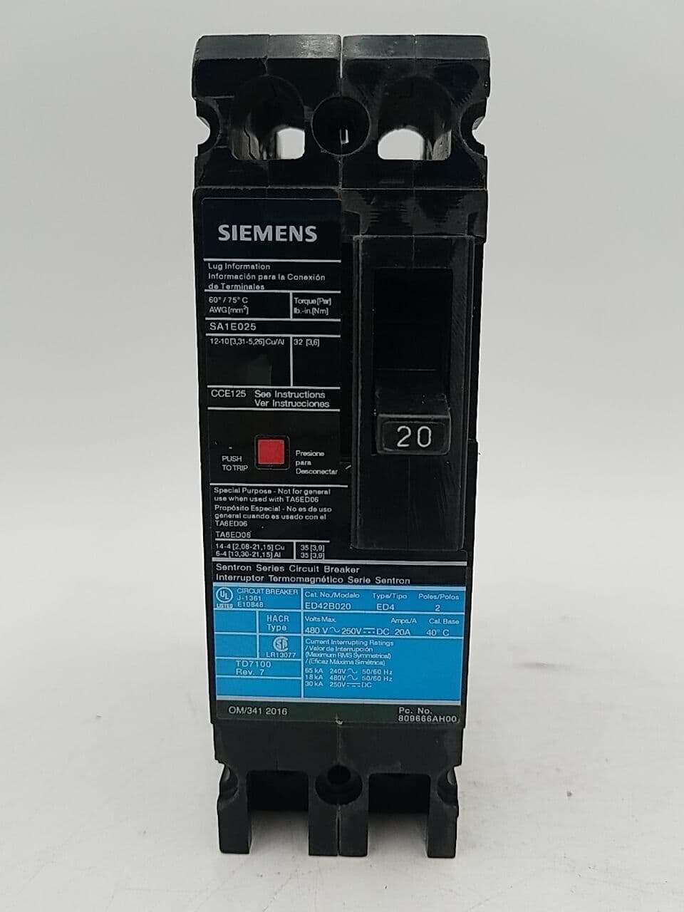 Siemens ED43B020 – image 1