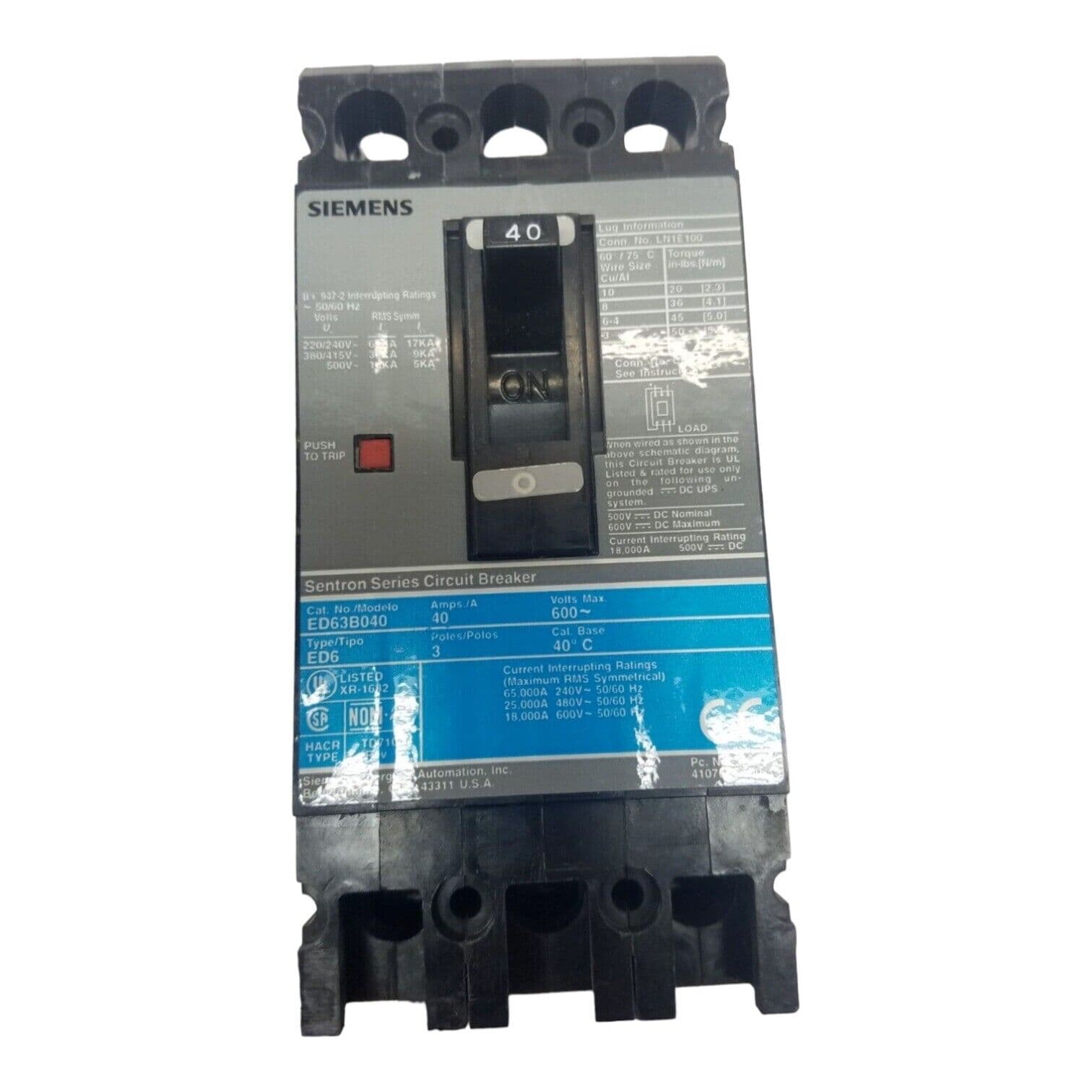 Siemens ED63B040