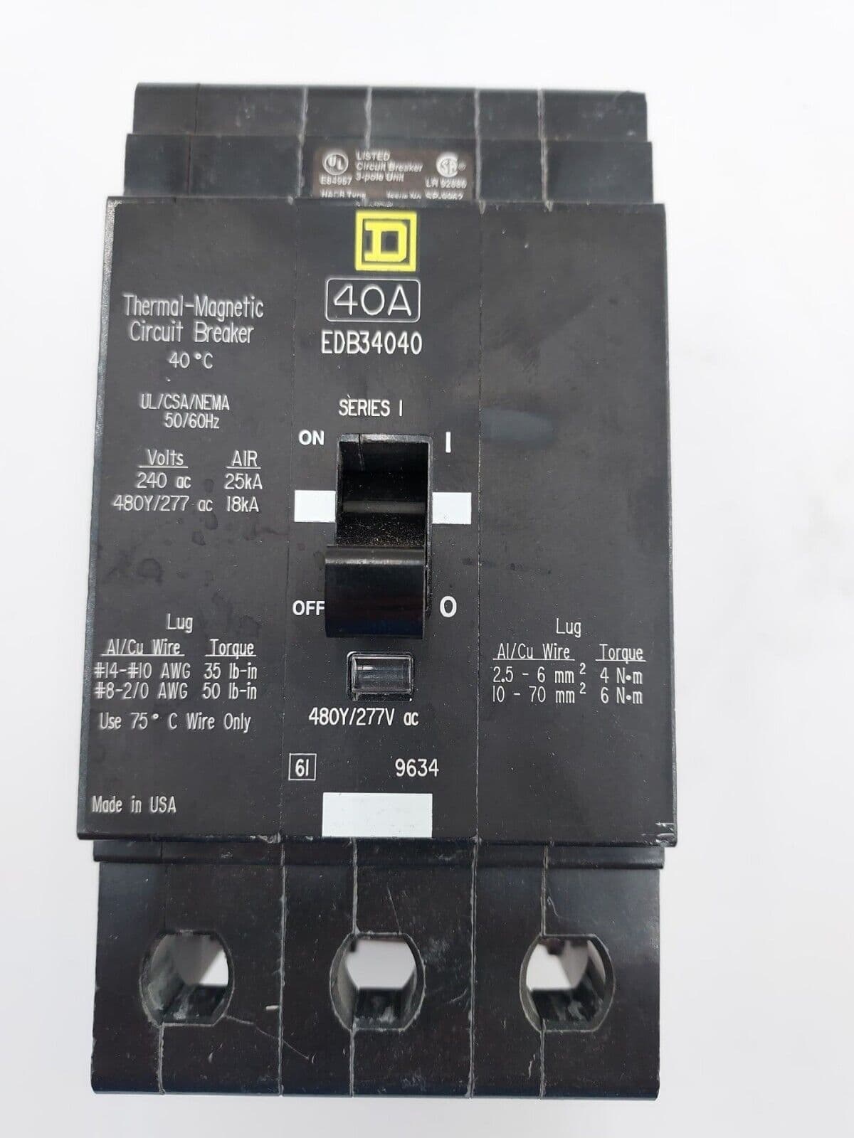 Square D EDB34040 – image 1