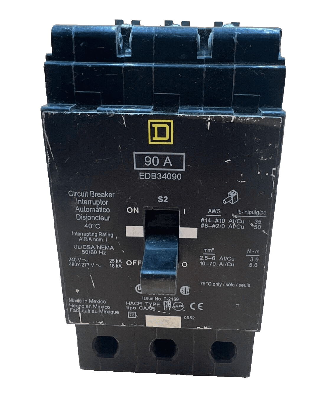 Square D EDB34090 – image 1