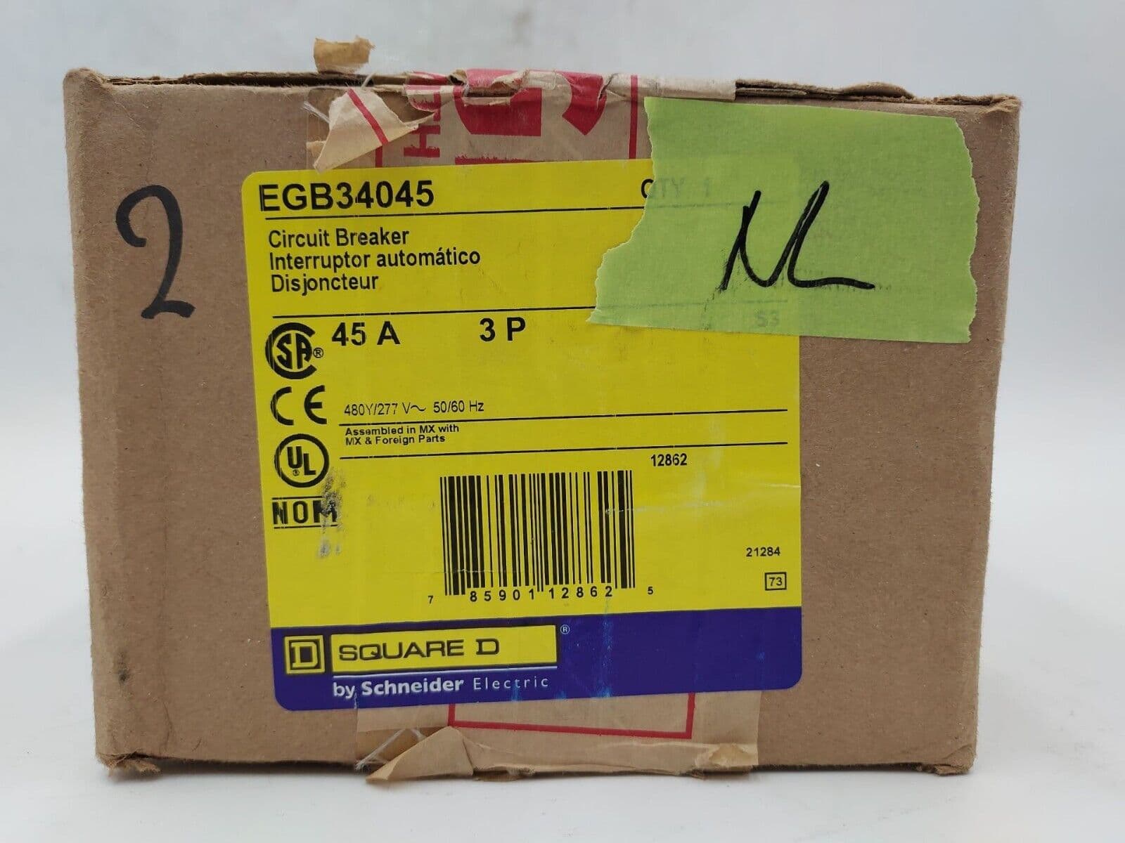 Square D EGB34045