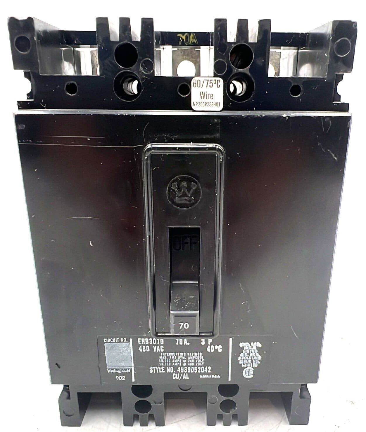 Westinghouse EHB3070 – image 1