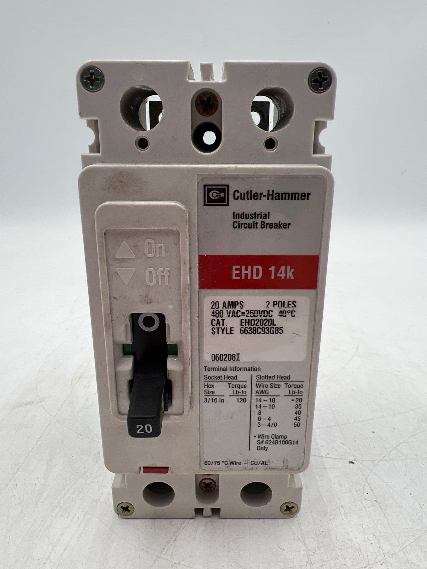 Cutler Hammer EHD2020L – image 1