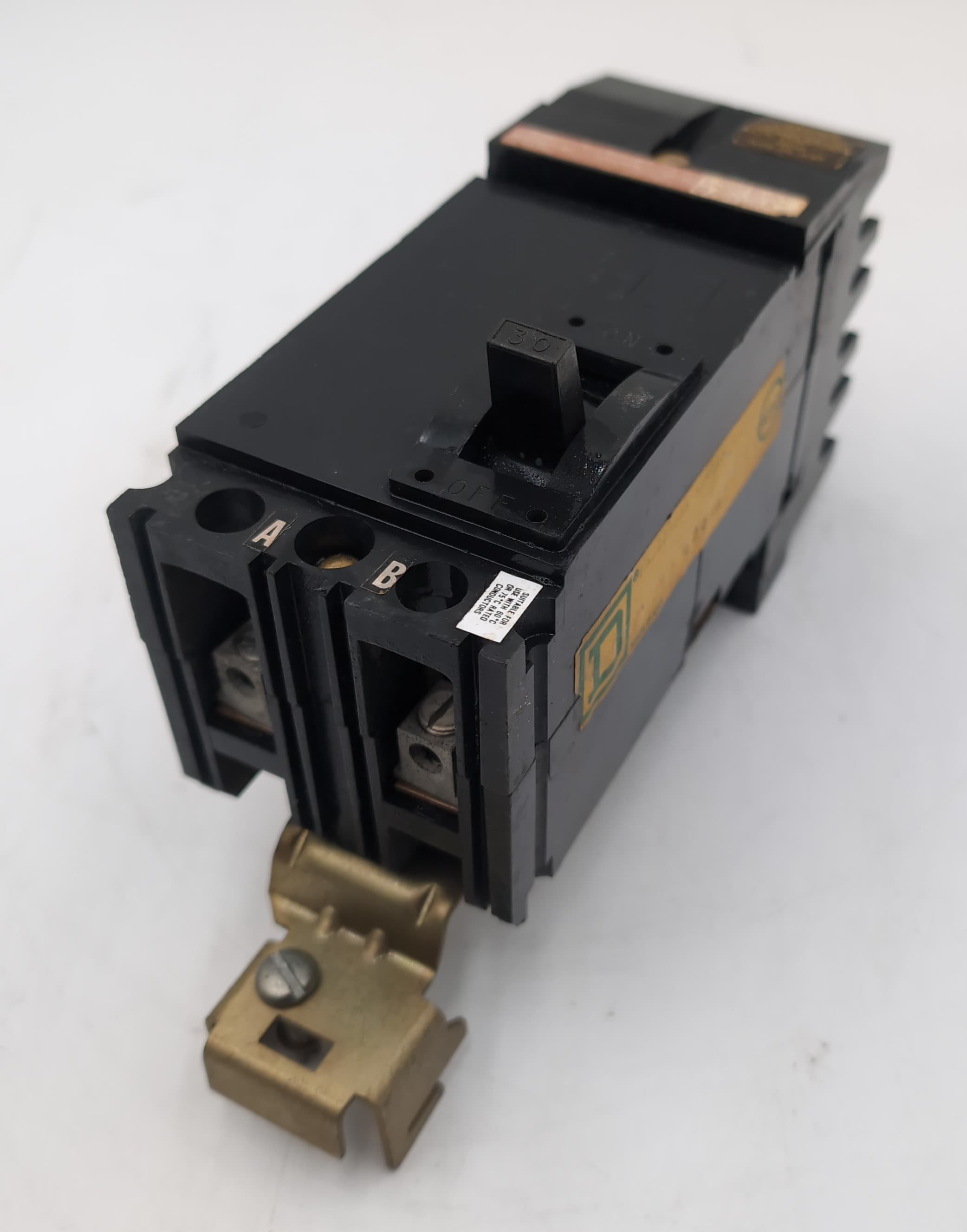 Square D 30 Amp Circuit Breaker FA22030AB I-Line 2P 240VAC F-Frame AB Phase
