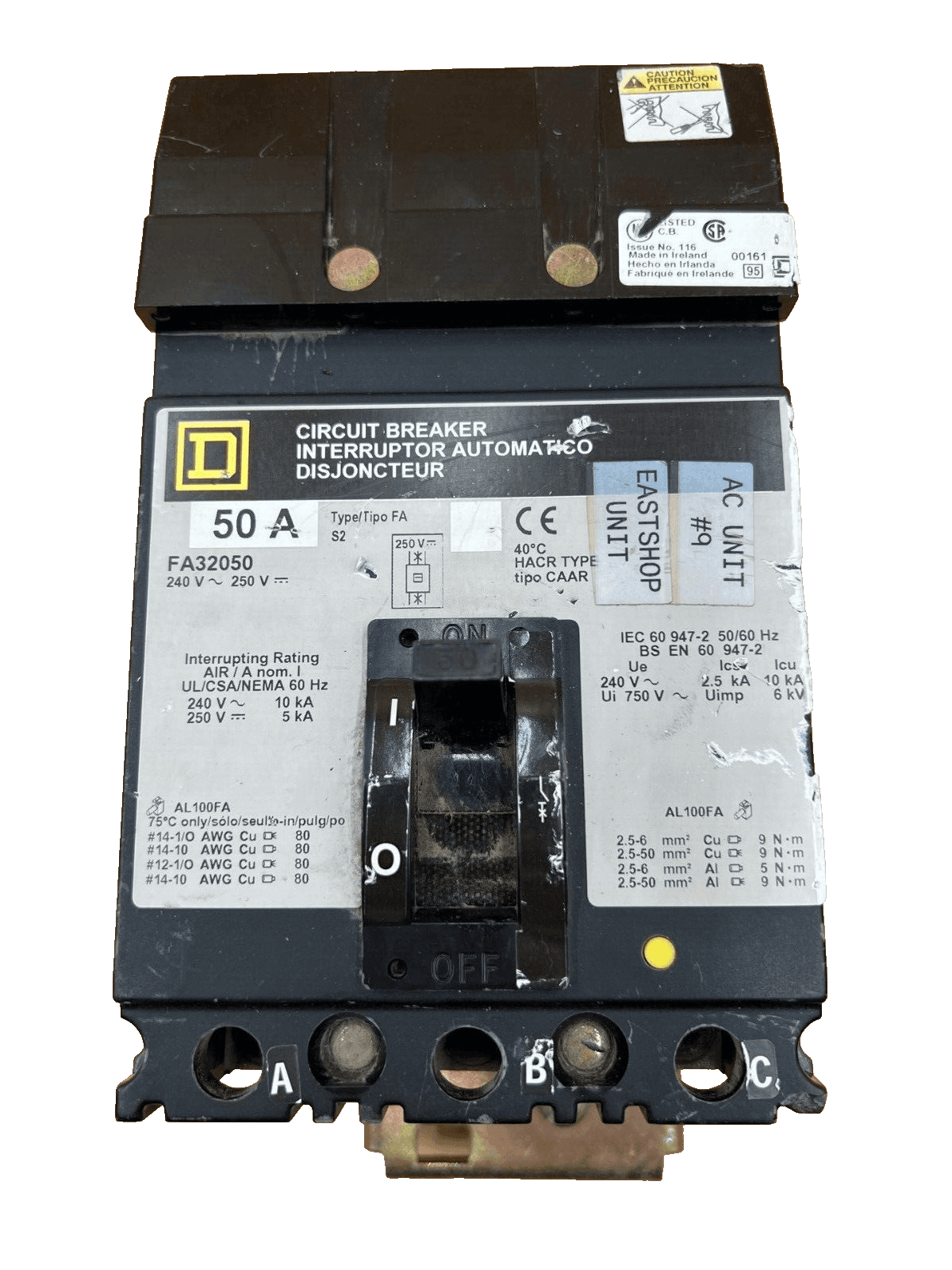 Square D FA32050 – image 1