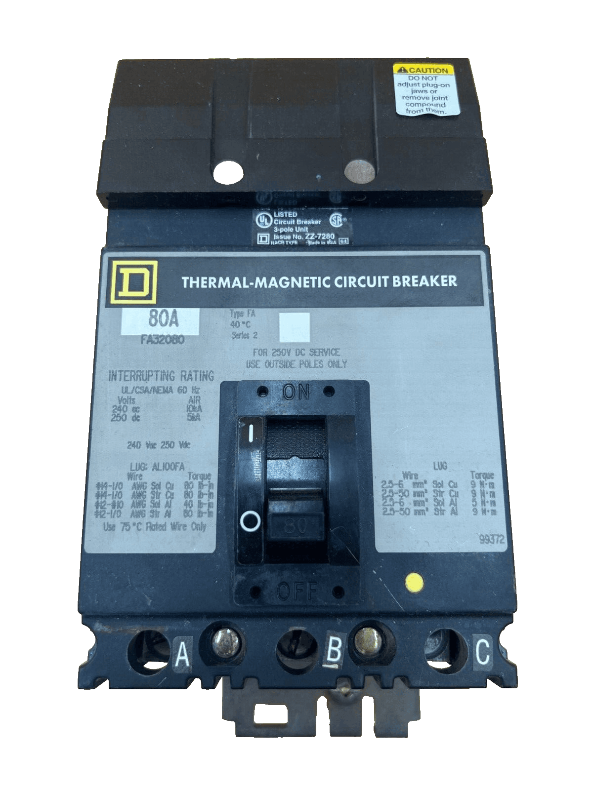 Square D FA32080 – image 1