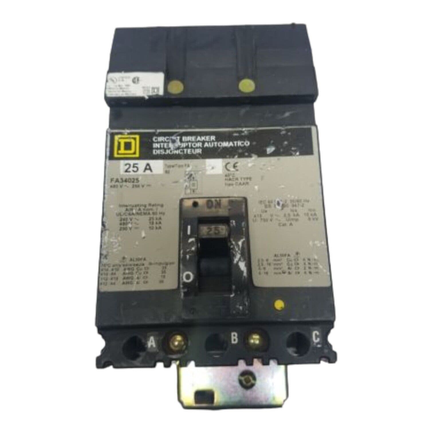 Square D FA34025 – image 1