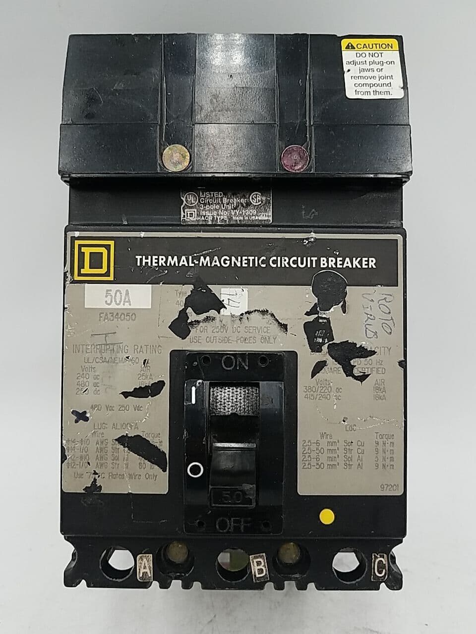 Square D FA34050