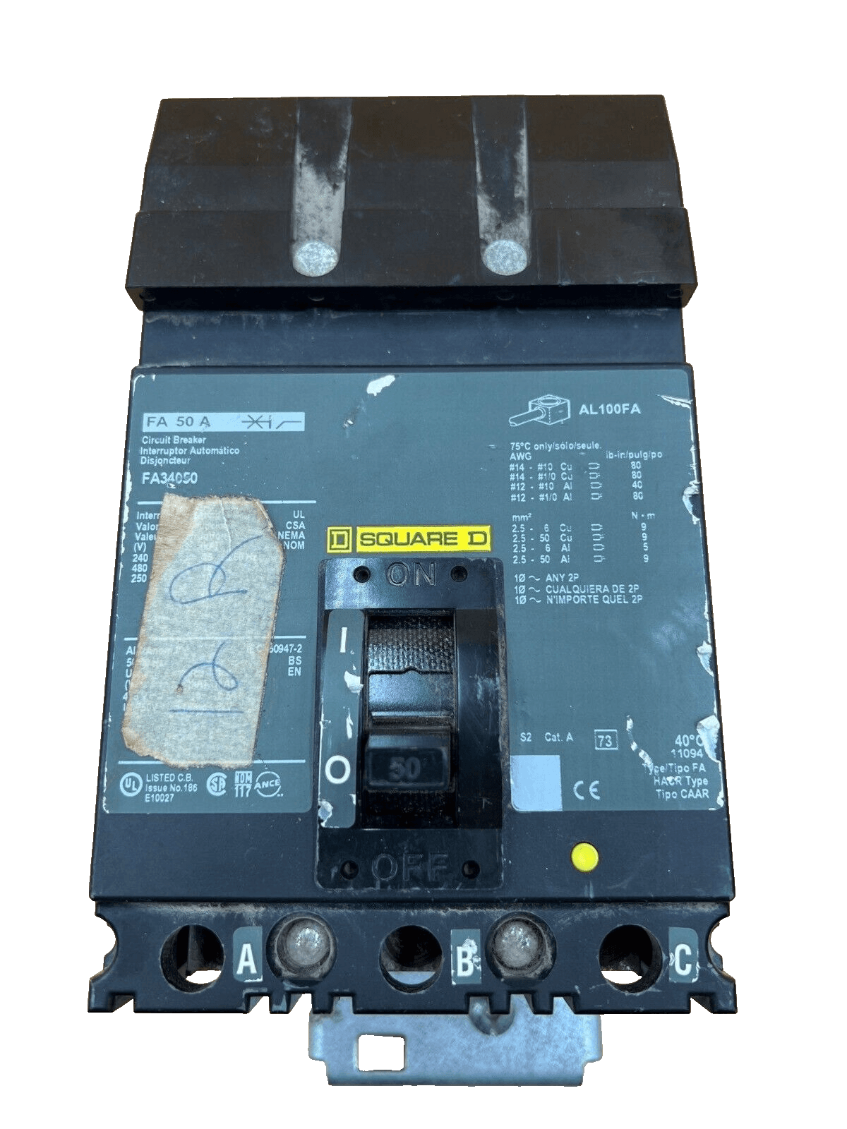 Square D FA34050 – image 1