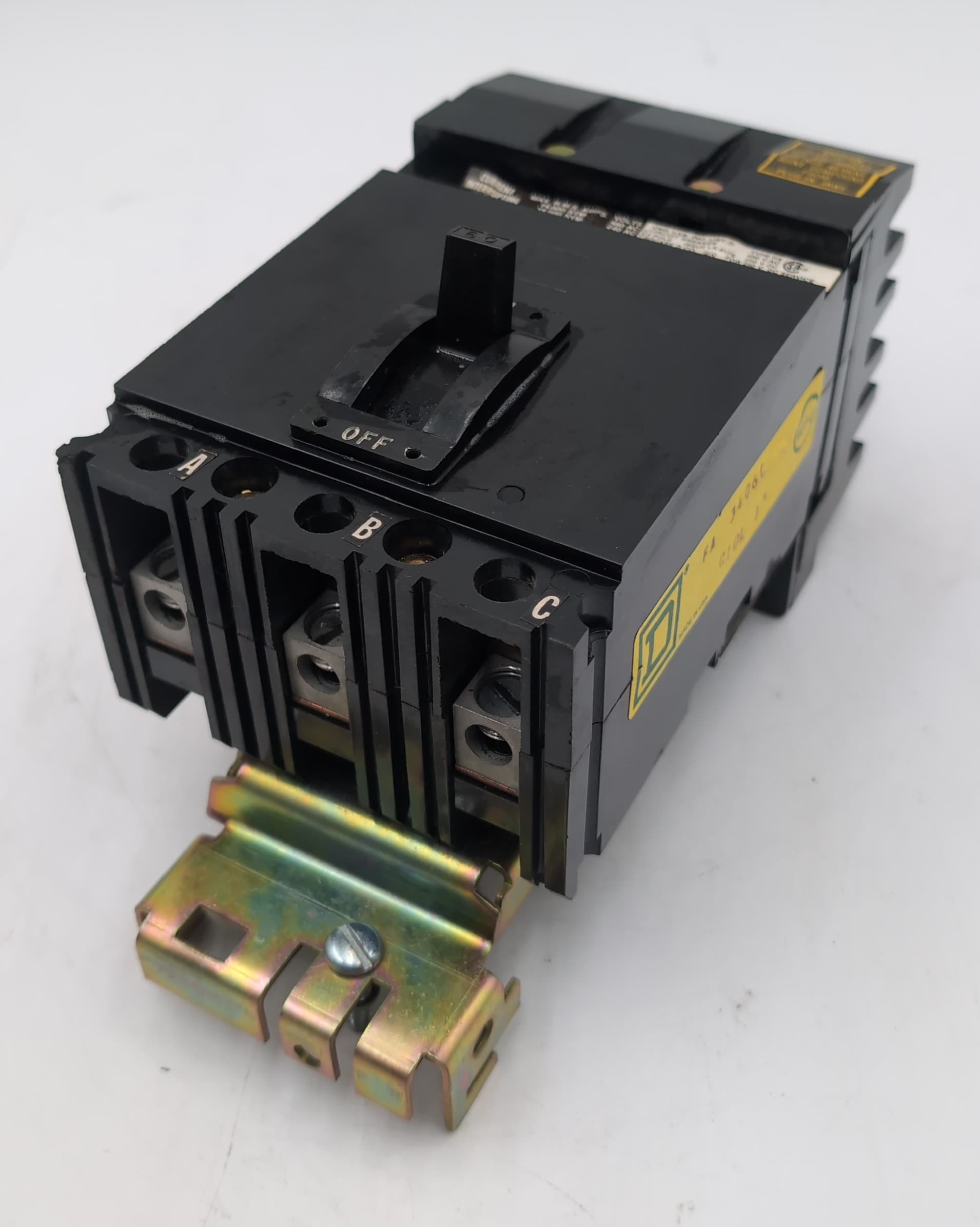 Square D FA34060 Circuit Breaker 60A 3P 480V 3PH I-Line 60 Amp 3 Pole