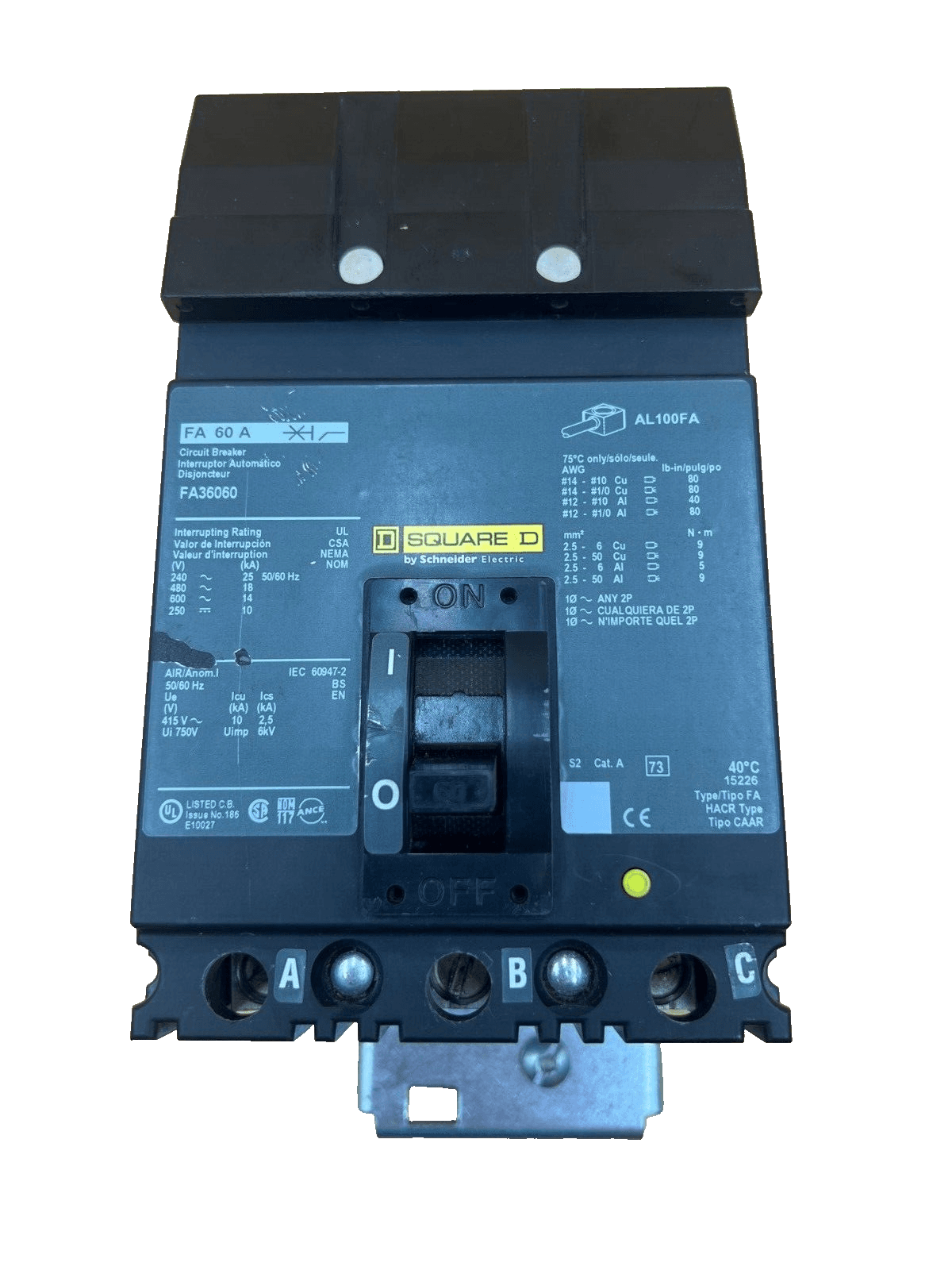 Square D FA36060