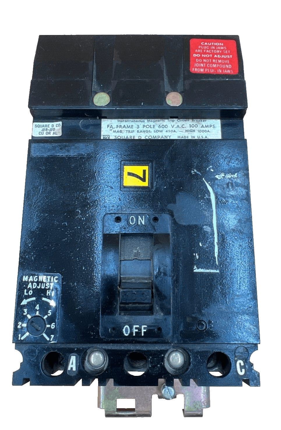 Square D FA36100M – image 1