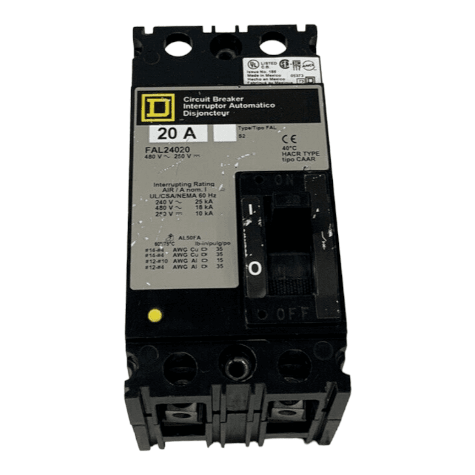 Square D FAL24020 – image 1