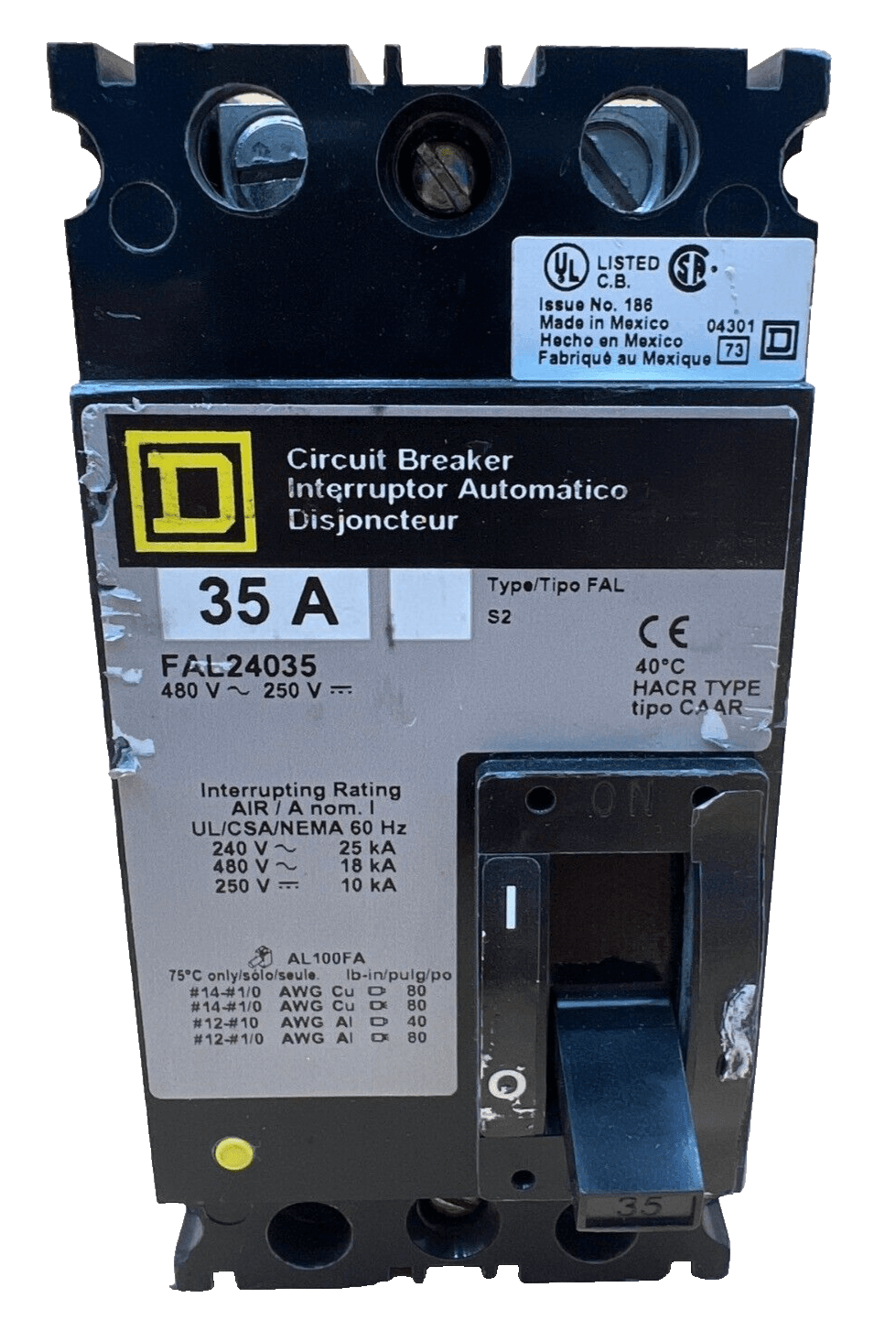 Square D FAL24035 – image 1